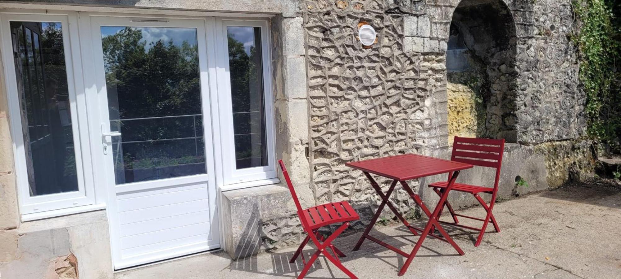 Le Cocon Troglodyte Apartamento Saint-Étienne-de-Chigny Exterior foto