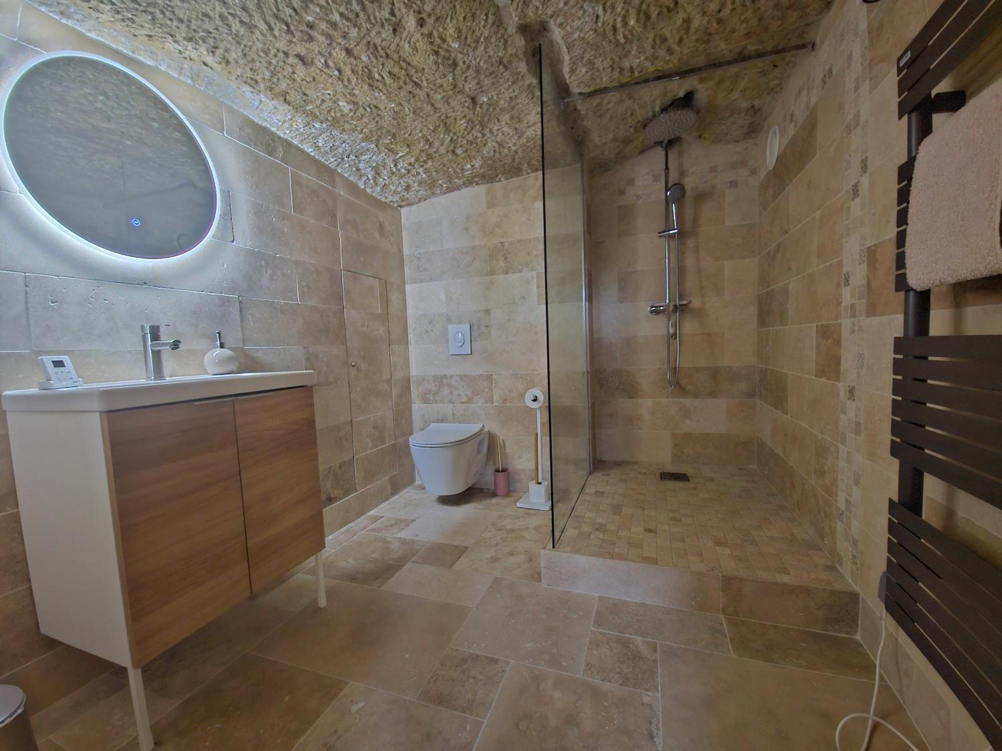 Le Cocon Troglodyte Apartamento Saint-Étienne-de-Chigny Exterior foto