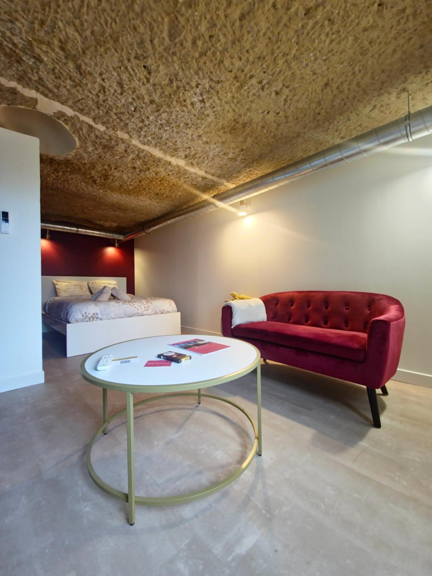 Le Cocon Troglodyte Apartamento Saint-Étienne-de-Chigny Exterior foto